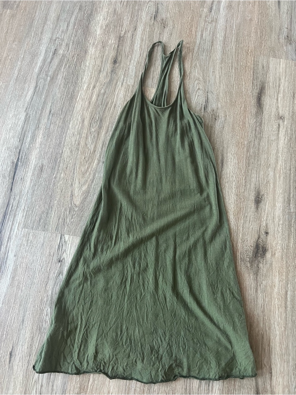 Long racerback tank